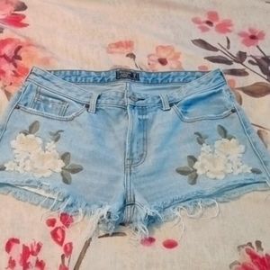 Vintage A&F jean shorts